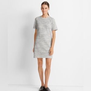 Club Monaco textured short sleeve dress